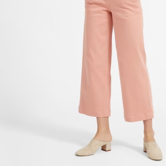 Everlane The Day Heel Mule Suede Natural Women's 10 - Picture 3 of 15